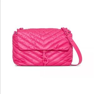Rebecca Minkoff Edie Nylon Jumbo Flap Shoulder (NWT)